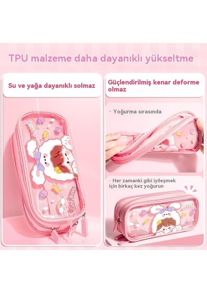 Yüksek Değerli Sevimli Büyük Kapasiteli Kalem Çantası Su Geçirmez (Yurt Dışından) indirimleri