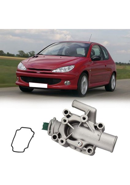 Peugeot Partner 206/207/307/308/1007 Citroen C2 C3 C4 Için Konut 1336.Z0 1336Z0 ile Araba Motor Soğutma Suyu Termostatı (Yurt Dışından) fiyatları