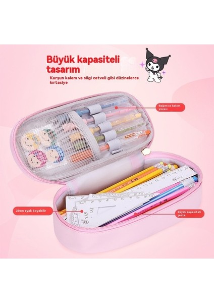 Çok Fonksiyonlu Kalem Çantası Yüksek Değer ve Geniş Kapasite (Yurt Dışından)