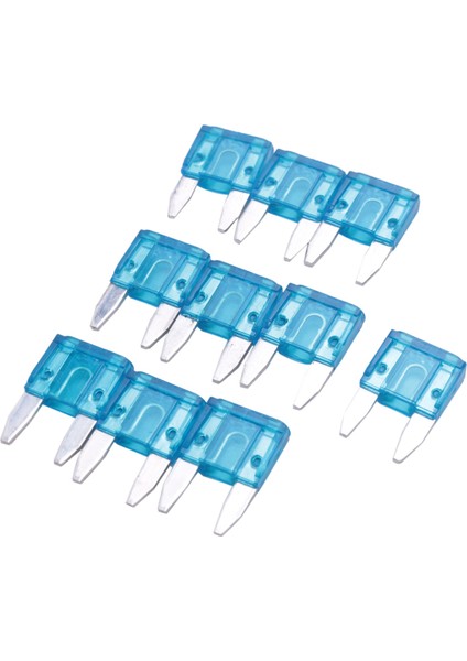 10 Paket - 12V Araba Ek Devre Sigorta Tap Adaptörü Mini Atm Apm Blade Sigorta Tutucu (Yurt Dışından)