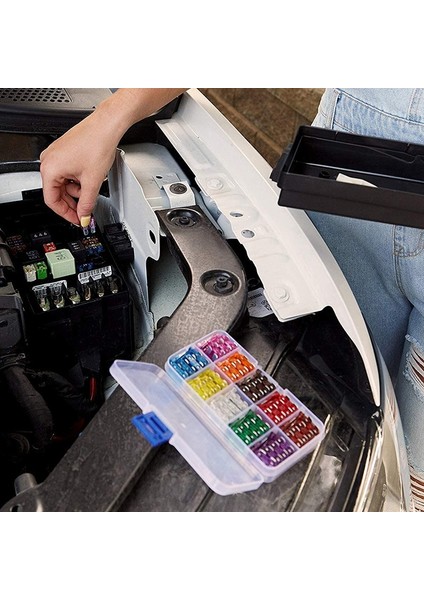 Araba Blade Standart Sigorta Seti 2A 3A 5A 7.5A 10A 15A 20A 25A 30A 35A Amp Otomotiv Blade Sigorta Çeşitli Seti, 50 Adet (Yurt Dışından) modelleri