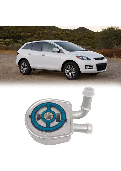Mazda 3 5 6 Cx-7 Turbo 2006-2014 LF6W14700A LF6W-14-700A Için Contalı Araba Motor Yağı Soğutucu (Yurt Dışından)