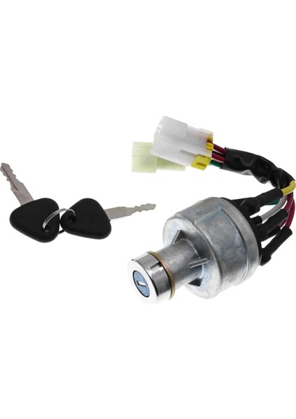 14526158 Kontak Anahtarı Kilit Kilidi Silindir Ekskavatör Parçaları Volvo D4D D6D EC140 EC210 EC240 EX360 (Yurt Dışından)