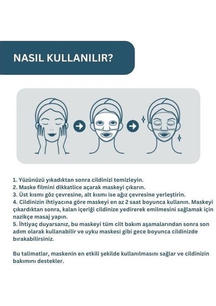 Seoulface Hyalüronik Asit Hydrojel Şeffaflaşan Eriyen Maske 34g modelleri