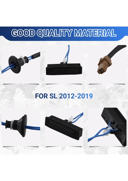 25380-9W50A Nissan Versa Sl 2012-2019 Için Araba Arka Bagaj Kapağı Anahtarı 253809W50A (Yurt Dışından) fırsatları