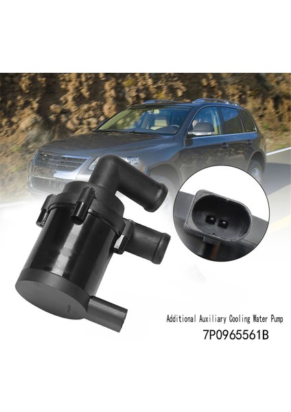 7P0965561B Audi Q7 4.2 Için Ek Yardımcı Soğutma Suyu Pompası Amarok Camp Toua 4.2 Vw Touareg 7l (Yurt Dışından)