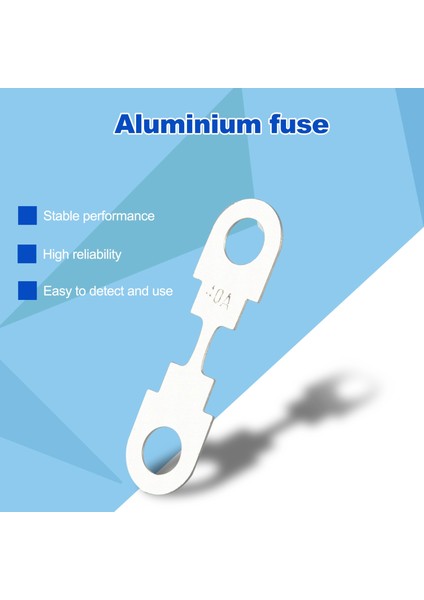 10 Adet Araba Düz Metal Sigorta Şeridi Skoda Ford 12V - 40A (Yurt Dışından) fırsatları