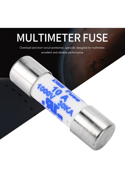 Multimetre 10 x 38MM 1000V 10A Silindir Seramik Sigorta Beyaz (Yurt Dışından) modelleri