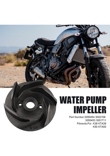 Araba/motosiklet Aksesuarları Su Pompası Pervanesi 3050454 3002106 3050453 3001711 Cummins K38 KTA38 K50 KTA50 Için (Yurt Dışından) fırsatları