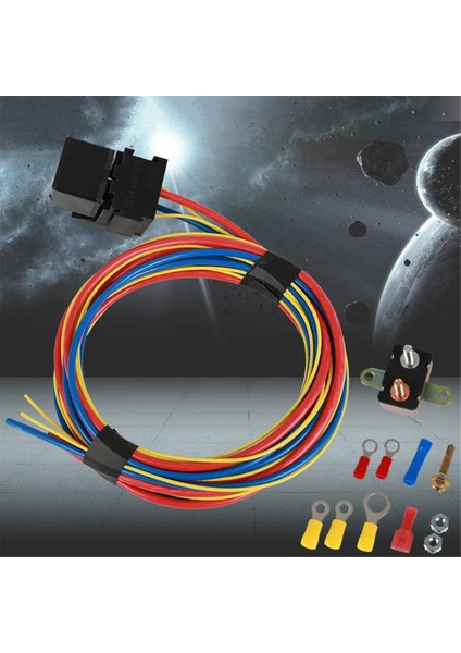 40205G 4-Pin Elektrikli Yakıt Pompası Kablo Demeti ve Röle Kablolama Kiti, Hi-Amp Çekişi/hi-Perf Için Talimatlarla (Yurt Dışından) fiyatları