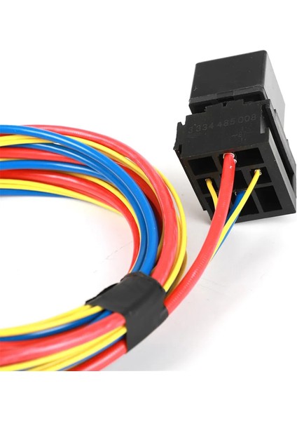 40205G 4-Pin Elektrikli Yakıt Pompası Kablo Demeti ve Röle Kablolama Kiti, Hi-Amp Çekişi/hi-Perf Için Talimatlarla (Yurt Dışından) fırsatları