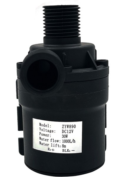 1000L/H 8m Dc 12V Ev Taşınabilir Fırçasız Motor Dalgıç Su Pompası Soğutma Sistemi Çeşmeler Isıtıcı Mini (Yurt Dışından)