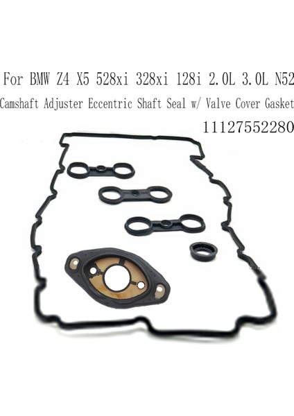 Bmw Z4 X5 528XI 328XI 128I 2.0l 3.0l N52 11127552280 Için Eksantrik Mil Ayarlayıcı Eksantrik Mil Contası ve Valf Kapağı Contası (Yurt Dışından) fiyatları