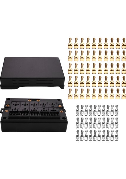 Araba Röle Soketi Kara Kutu Otomotiv Denizcilik Için 18 Yollu Blade Sigorta Tutucu (Yurt Dışından) fiyatları