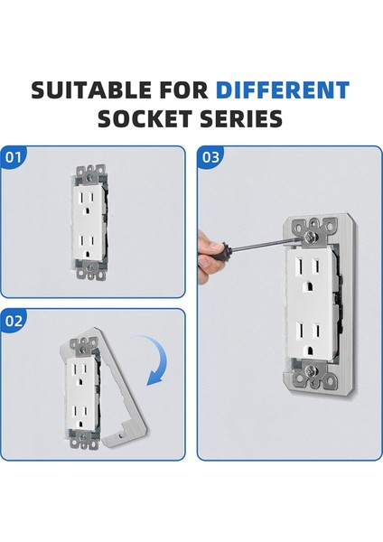 30 Adet Duvar Plaka Aralayıcı, Gömme Uyumlu Cihaz Dengeleme Plakaları, Elektrik Kutusu Çıkış Aralayıcıları Şimler, Elektrik Prizi Aralayıcıları (Yurt Dışından) modelleri