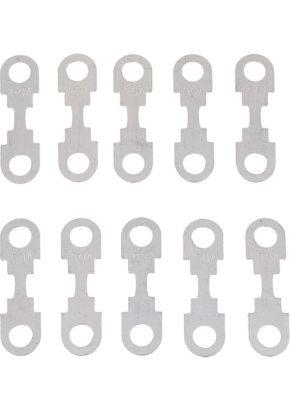 10 Adet Araba Düz Metal Sigorta Şeridi Skoda Ford 12V - 150A (Yurt Dışından)