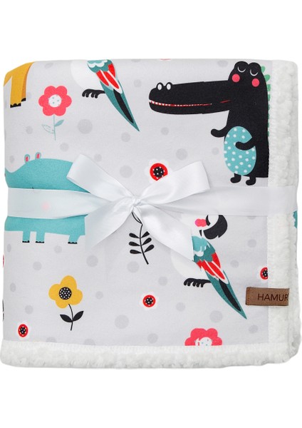 Fluffy Bebek Battaniyesi Anne Bebek Yenidoğan 80x100 Cm Animal Koyun Tüyü Battaniye fiyatları