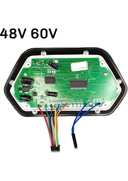 Elektrikli Motosiklet Kilometre Sayacı Için 48V/60V Dijital LCD Ekran Takometre LCD Hız Göstergesi (Yurt Dışından) modelleri