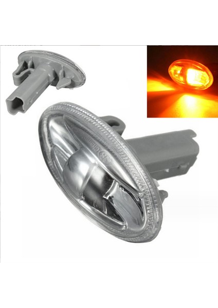 1 Çift 12V Yan Gösterge Lambası Tekrarlayıcı Işık Lambası Peugeot 108 107 206 1007 407 Partner 6325G3 6325G4 (Yurt Dışından) fiyatları