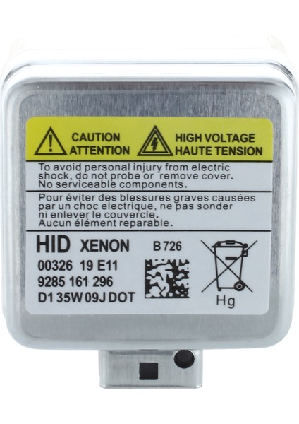 Araba Için 2 x D1S Hıd Xenon Far Ampulü 35W 6000K 12V Dc (Yurt Dışından)