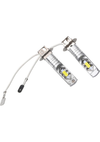 H3 LED Sis Lambası Ampulü Son Derece Parlak 1200 Lümen Yüksek Güç Csp Çipleri 6500K Sis Lambası Veya Gündüz Farı Için (Yurt Dışından) modelleri
