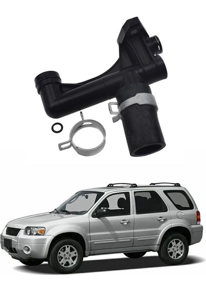 Soğutucu Baypas Borusu Hortumu YL8Z8548BL Ford Escape 2001 2002 2003 2004 3.0 V6 Motor Mazda Trıbute 2001-2004 Için (Yurt Dışından)