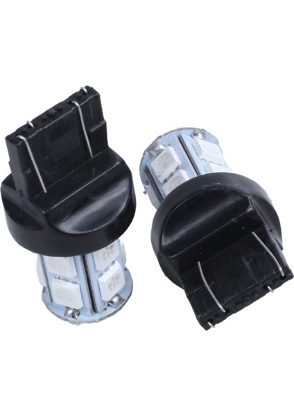 2x Kırmızı T20 7443 380 W21/5W Araba 13 Smd 5050 LED Stop Kuyruk Fren Dönüş Işıkları Ampuller (Yurt Dışından)