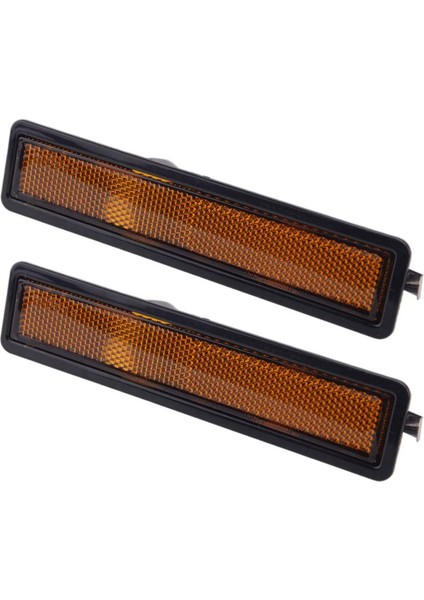 2x Sarı Arka Yan Dönüş Sinyal Lambası Lambası Mercek Kapağı Kabuğu-Bmw E30 E32 E34 318I 318IS 325ES 325I 63141377849 (Yurt Dışından) indirimleri