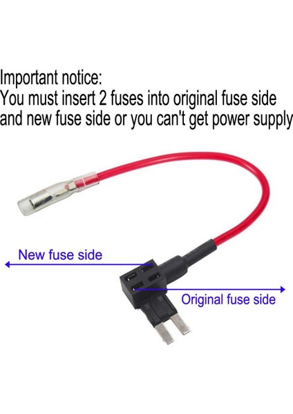 4 Adet 12V-24V Add-A-Circuit Micro2 Sigorta Tapası, Kablo Demeti ile Piggy Back Blade Sigorta Tutucu (Yurt Dışından) fırsatları