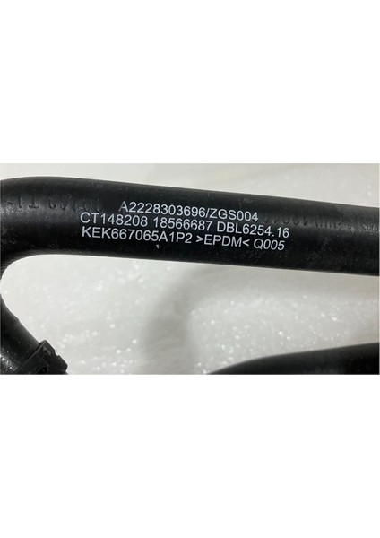 2228303696 A2228303696 Klima Isıtma Su Borusu Soğutma Hortumu Mercedes Benz S Class 2014-2020 Için (Yurt Dışından)