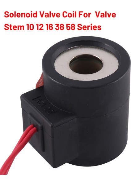 6352012 Solenoid Valf Bobini 12V Dc 18&quot Tel Hydraforce Valf Kökü Için Boyut 10 10 12 16 38 58 Serisi (Yurt Dışından)