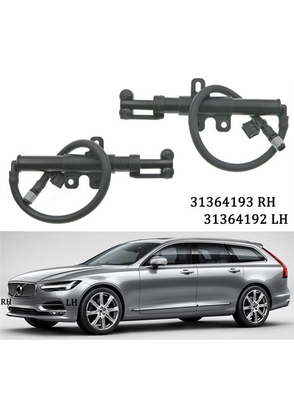Sol Tampon Far Yıkama Püskürtme Ucu Aktüatörü 31364192 Volvo V90 S90 Mk2 Iı 2.0t 2017- (Yurt Dışından)