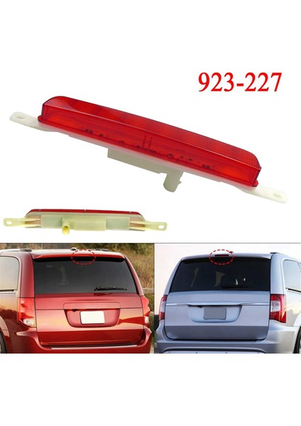 5113055AA 68083906AA Araba Yüksek Dağı Fren Lambası Chrysler Town & Country 2011-2016 Dodge Grand Caravan 2011-2019 (Yurt Dışından) fiyatları