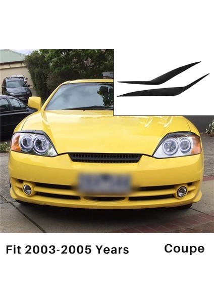 Hyundai Coupe 2003 - 2005 Için Araba Kaş Göz Kapağı Far Kapağı (Yurt Dışından) fiyatları