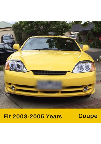 Hyundai Coupe 2003 - 2005 Için Araba Kaş Göz Kapağı Far Kapağı (Yurt Dışından) fırsatları