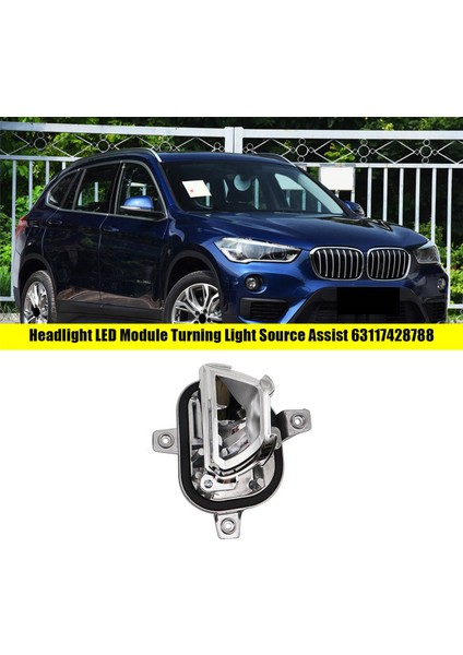 Sağ LED Modül Far Dönüş Lambası 63117428788 Bmw X1 F48 F49 X2 F39 2015-2021 Dönüş Sinyal Lambası Kaynağı Yardımı (Yurt Dışından)
