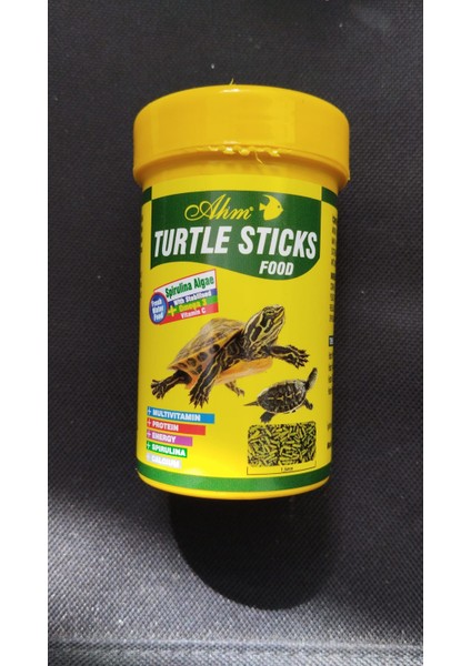 Turtle Stick Green Food (Otçul) 100 Ml Balık Yemi