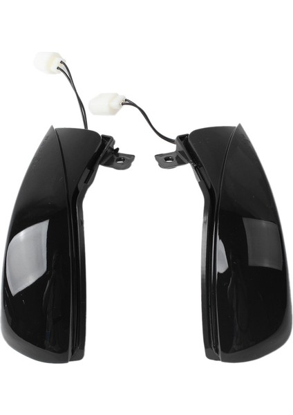 Araba LED Dinamik Yan Ayna Dönüş Sinyali Gösterge Lambası Mazda 3 Bl 2008-2014 Için Mazda 6 Gh 2007-2015 Füme (Yurt Dışından)