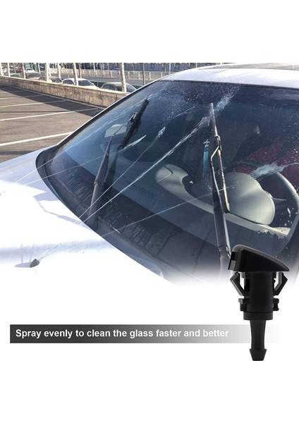 4 Paket Ön Cam Yıkama Nozulları Silecek Sprey Seti Yedek Chrysler Dodge Ram 5116079AA,4805742AB,5303833AA (Yurt Dışından)