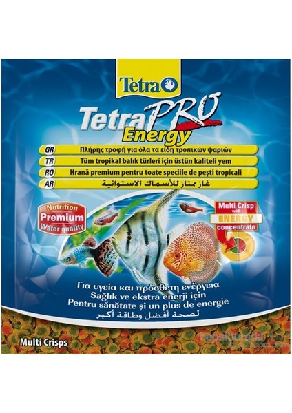 Pro Energy Crisps Balık Yemi 12 Gr
