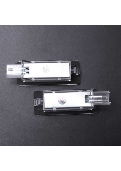 Araba LED Plaka Işıkları Lamba Renault Espace Mk4 Scenic Mk2 Laguna 2 Dacia Duster Lodgy Logan Mcv Iii (Yurt Dışından)