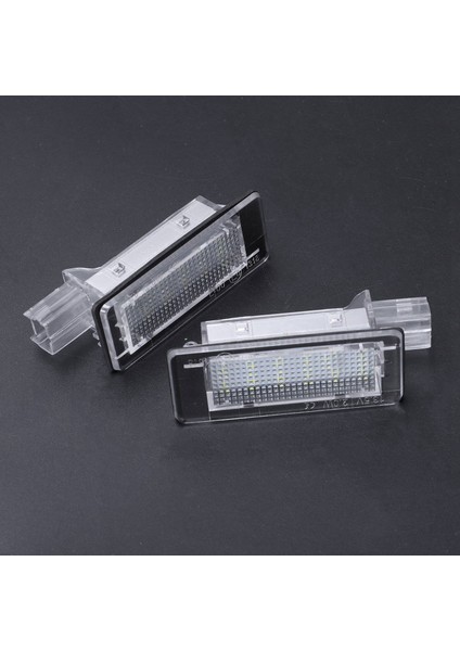 Araba LED Plaka Işıkları Lamba Renault Espace Mk4 Scenic Mk2 Laguna 2 Dacia Duster Lodgy Logan Mcv Iii (Yurt Dışından)