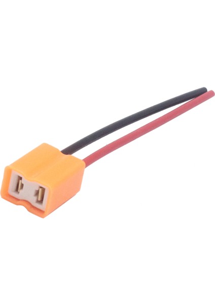2 Adet H7 Seramik LED Ampul Soket Tutucu H7 Far Seramik Fiş Adaptörü Uzatma Bakır Kablo H7 Ampul Konnektörü (Yurt Dışından)