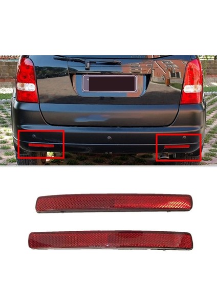 Araba Sağ Arka Tampon Reflektör Takma Ssangyong Rexton Kyron 2006-2011 8390208B00 (Yurt Dışından)