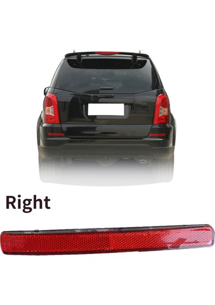 Araba Sağ Arka Tampon Reflektör Takma Ssangyong Rexton Kyron 2006-2011 8390208B00 (Yurt Dışından)