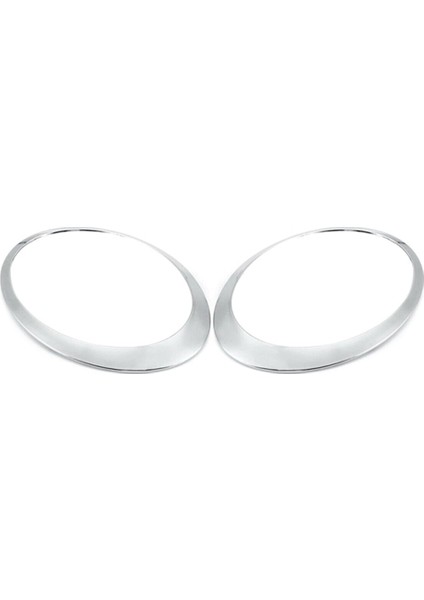 Araba Sol Sağ Far Çerçevesi Far Trim Halkası Mını Cooper S Için R56 R57 R55 2007-2015 51137149905 51137149906 (Yurt Dışından)