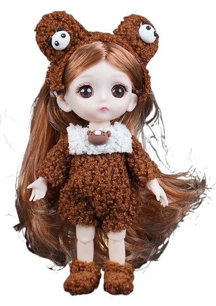 Hanfu Bebek 17CM Giydirme Bebek Bebek Model Bebek Bebekler Bebekler (Yurt Dışından)