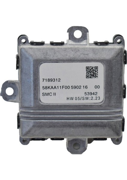63127189312 7189312 Far Modülü Kontrol Ünitesi Sürücüsü Afs Bilgisayar Modülü Bmw 3 5 7 Serisi E46 E90 E60 E66 (Yurt Dışından)