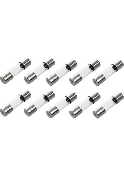 10 Adet Hızlı Darbeli Tip Cam Tüp Sigortalar 5X20MM 250V 2AMP (Yurt Dışından)