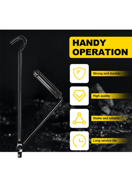 Makaslı Araba Asansörü Için Araba Jack El Krank Tekerlek Anahtarı Kolu (Yurt Dışından) fırsatları